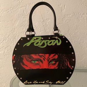 Poison Record Album Purse